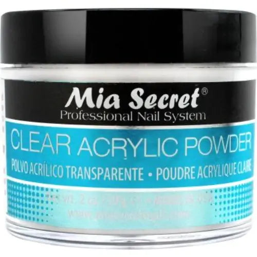 Mia Secret - Acrylic Powder Clear 2 oz - #PL430-C - Premier Nail Supply 