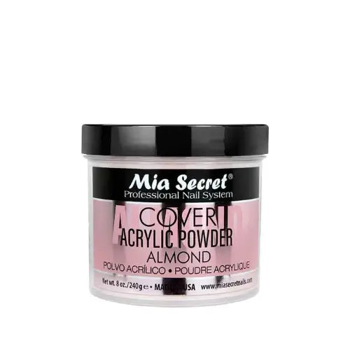 Mia Secret - Acrylic Powder Cover Almond 8 oz - #PL450-AL - Premier Nail Supply 