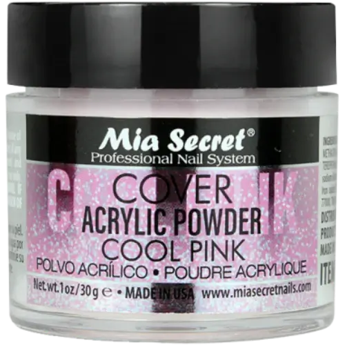 Mia Secret - Acrylic Powder Cover Cool Pink 1 oz - #PL420-CK - Premier Nail Supply 