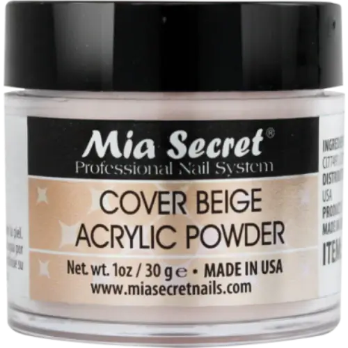 Mia Secret - Acrylic Powder Cover Beige 1 oz - #PL420-CB - Premier Nail Supply 