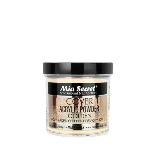 Mia Secret - Acrylic Powder Cover Golden 4 oz - #PL440-GD - Premier Nail Supply 