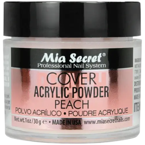 Mia Secret - Acrylic Powder Cover Peach 1 oz - #PL420-PH - Premier Nail Supply 