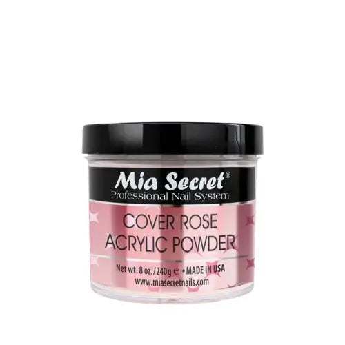 Mia Secret - Acrylic Powder Cover Rose 8 oz - #PL450-CR - Premier Nail Supply 