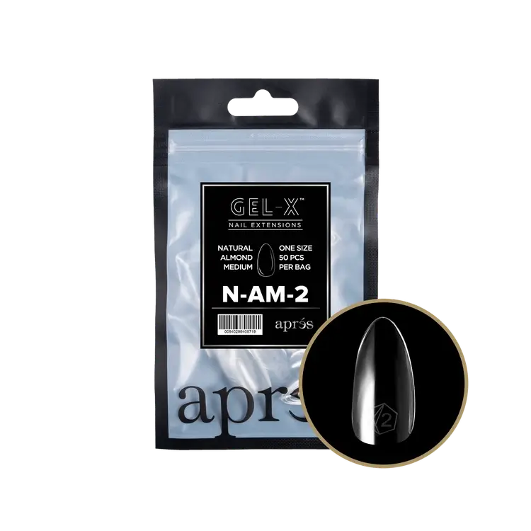 Apres-Gel-X® Natural Almond Medium Refill Bag