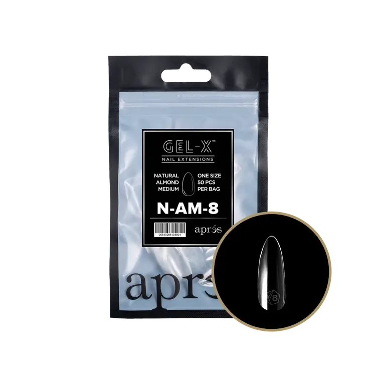 Apres-Gel-X® Natural Almond Medium Refill Bag
