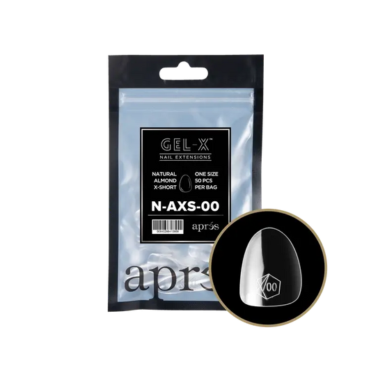 Apres- Gel-X® Natural Almond Extra Short Refill Bag