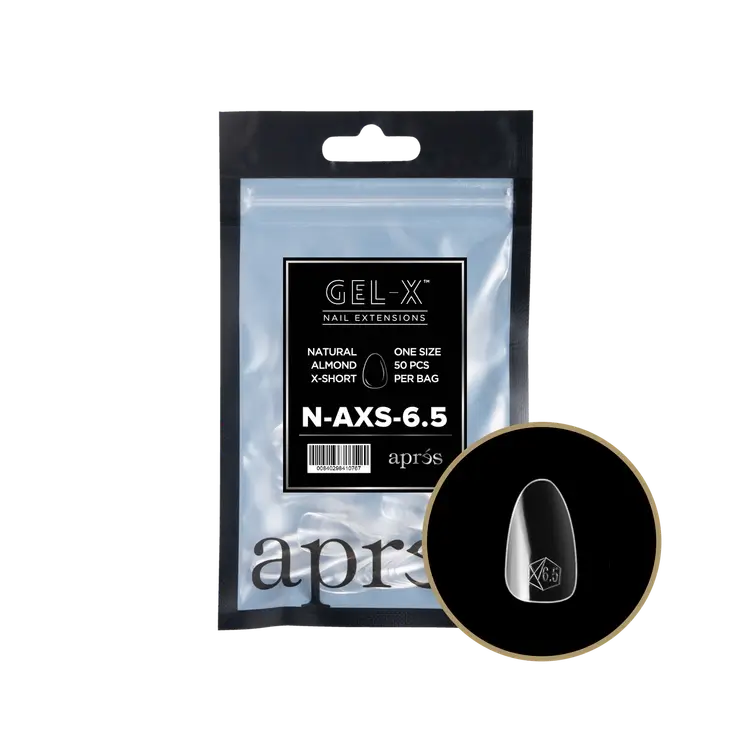 Apres- Gel-X® Natural Almond Extra Short Refill Bag