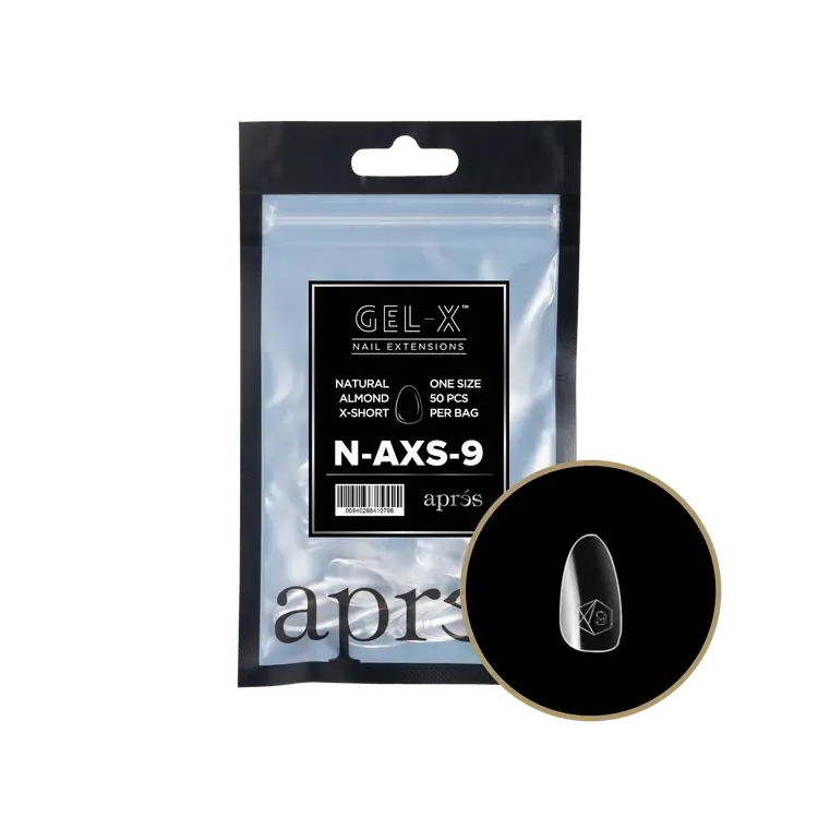 Apres- Gel-X® Natural Almond Extra Short Refill Bag