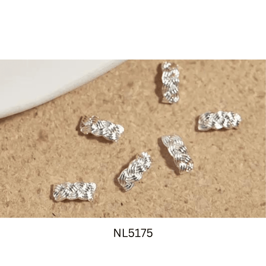 Nail Charm Twist Metal pcs/bag - Premier Nail Supply 