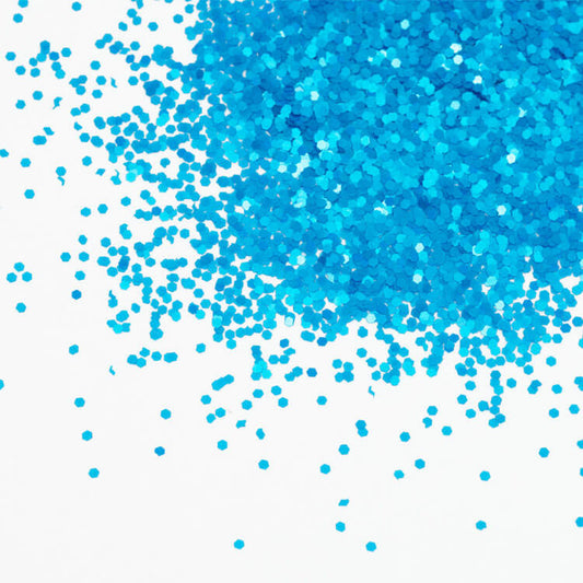 Lechat Neon Blue Glitter - Premier Nail Supply 