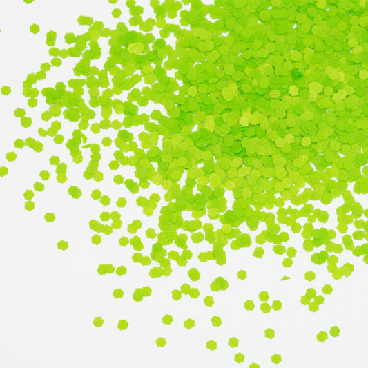 Lechat Neon Green Glitter - Premier Nail Supply 