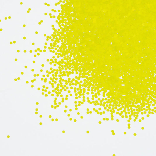 Lechat Neon Yellow Glitter - Premier Nail Supply 