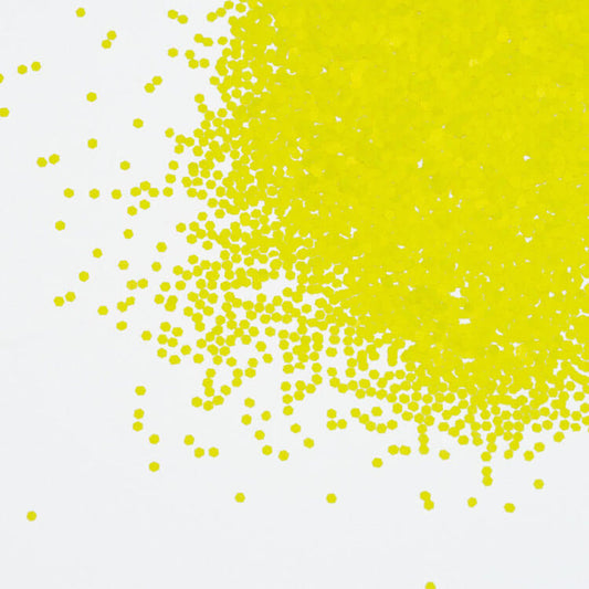 Lechat Neon Yellow Glitter - Premier Nail Supply