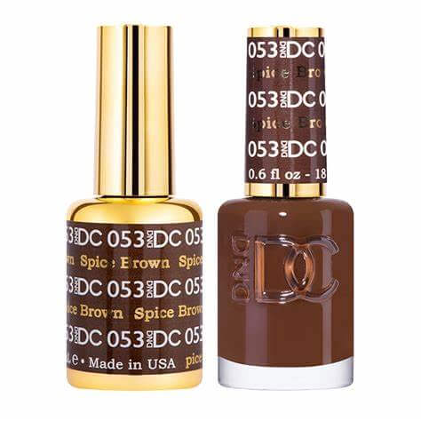 DND - DC Gel Polish Spiced Brown #053