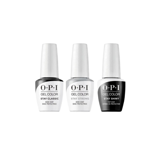 OPI Gelcolor Basecoat & Topcoat Bundle