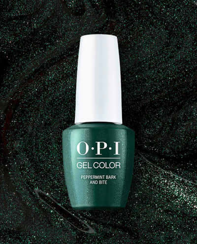 OPI Gel Polish - Pepperminy Bark and Bite 0.5 oz - #HPQ01 - Premier Nail Supply 