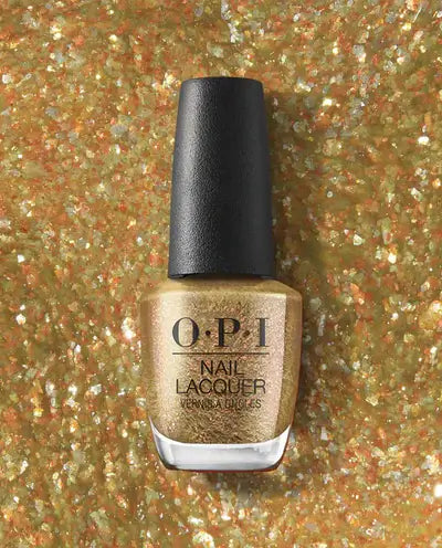 OPI Nail Lacquer - Five Golden Flings 0.5 oz - #HRQ02 - Premier Nail Supply 