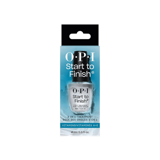 OPI Nail Lacquer - Start-To-Finish Base Coat, Topcoat & Strengthener 0.5 oz - Premier Nail Supply 