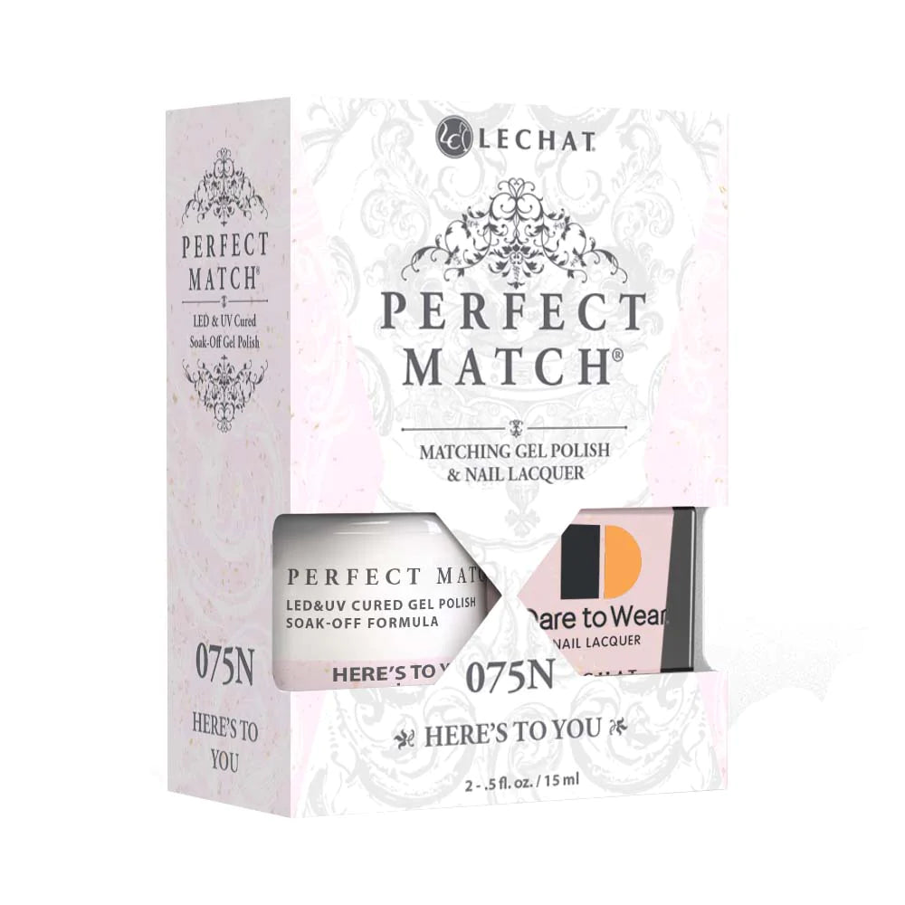 Lechat Perfect Match Gel Polish & Nail Lacquer - Here's To You- #PMS075N - Premier Nail Supply 
