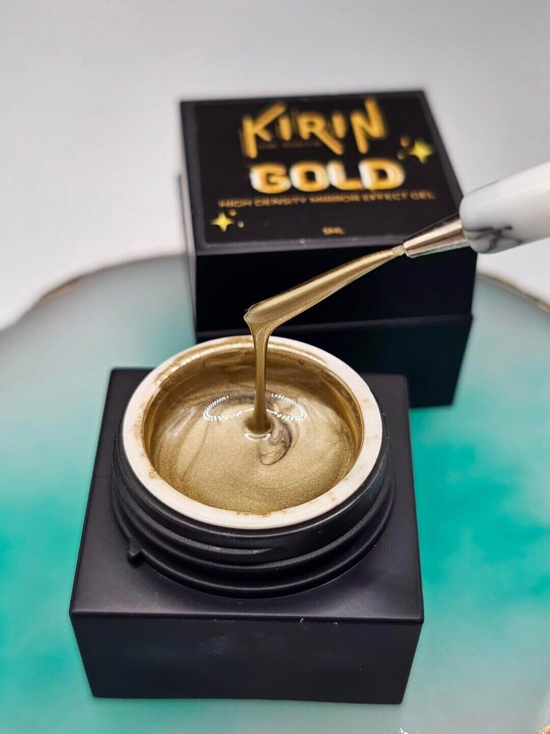 Kirin- Metallic Painting Gel Nail Polish Gold 5ml