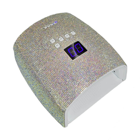 Nail LED Lamp Rechargeable, Cordless Full Rhinestones Cover on Surface - Premier Nail Supply 