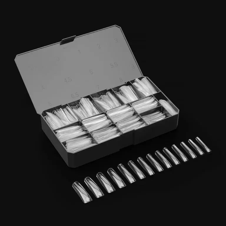 Apres Gel-X® Sculpted Square Extra Extra Long Box of Tips - Pro (420pcs)