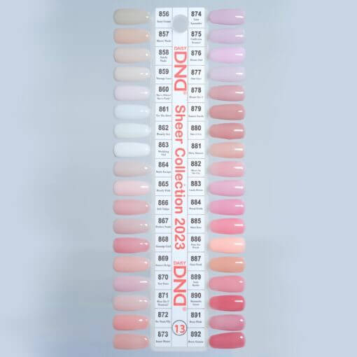 DND Sheer Collection Swatch-Single-13