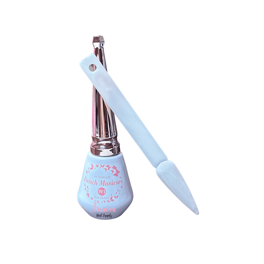 SofiGlaze Gelcolor White French Manicure 0.5 oz - #W1 - Premier Nail Supply 