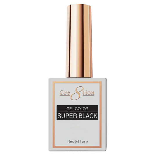 Cre8tion Soak Off Gel - Super Black