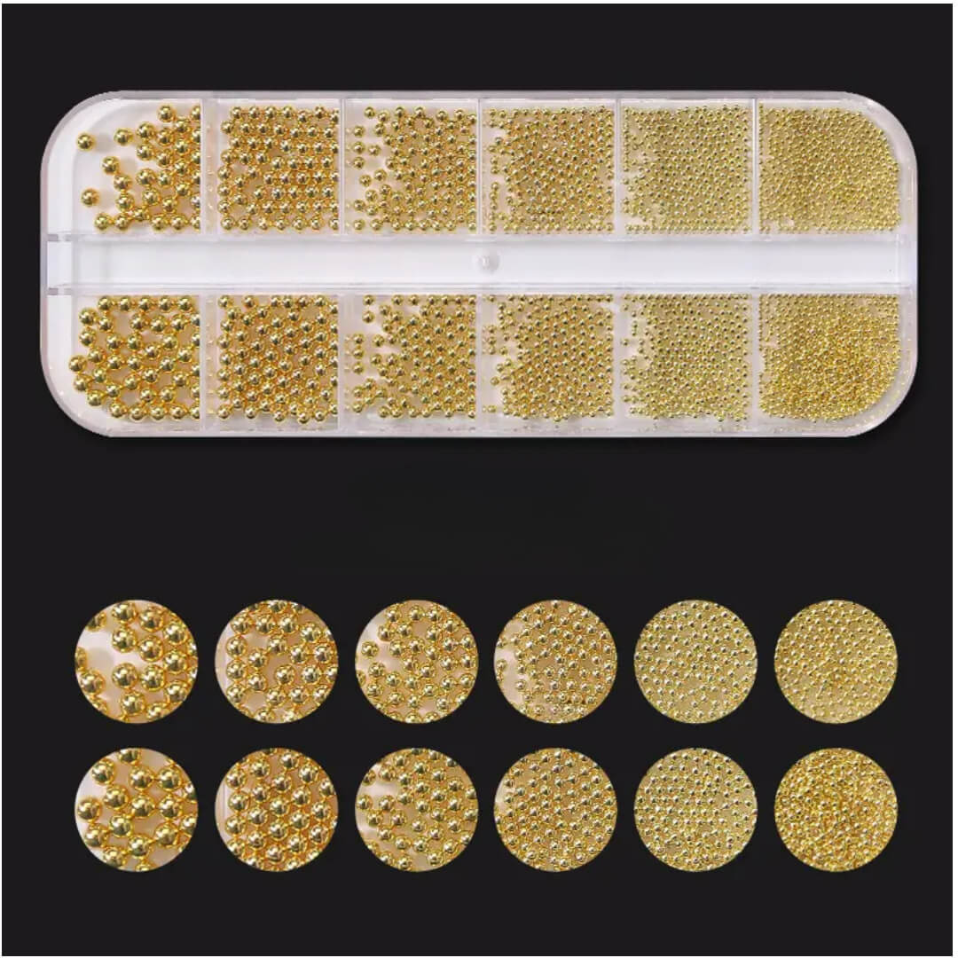 Nail Art Caviar Beads for Art Nail Design - Premier Nail Supply 