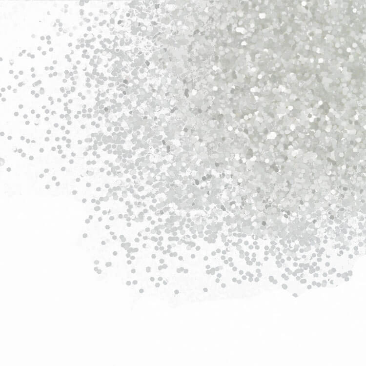 Lechat White Sequins Glitter - Premier Nail Supply 