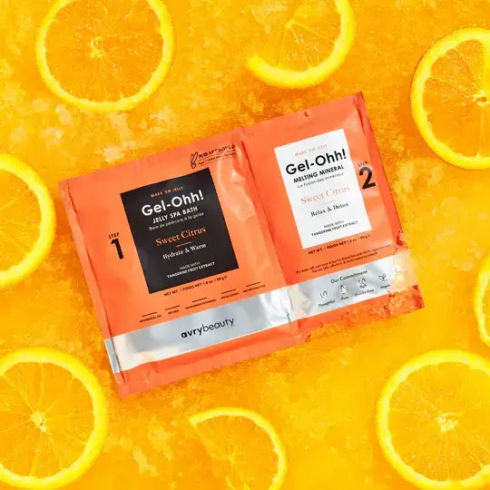 Avrybeauty-Gel Ohh! Jelly Spa Pedi Bath Sweet Citrus 1Pack