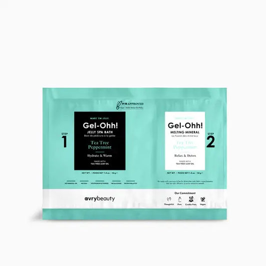 Avrybeauty-Gel Ohh! Jelly Spa Pedi Bath Tea Mint 30SET/Box
