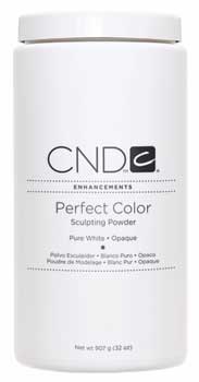 CND Acrylic Powder - Perfect Color Pure White Opaque - Premier Nail Supply 