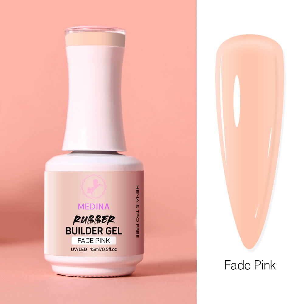 Medina- Rubber Builder Gel Fade Pink 15ml