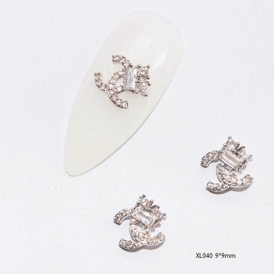 Nail Charm XL040-2pcs/Bag