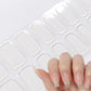 Semi Cured Gel Nail Warps Strip Transparent Crytal Clear - Premier Nail Supply 