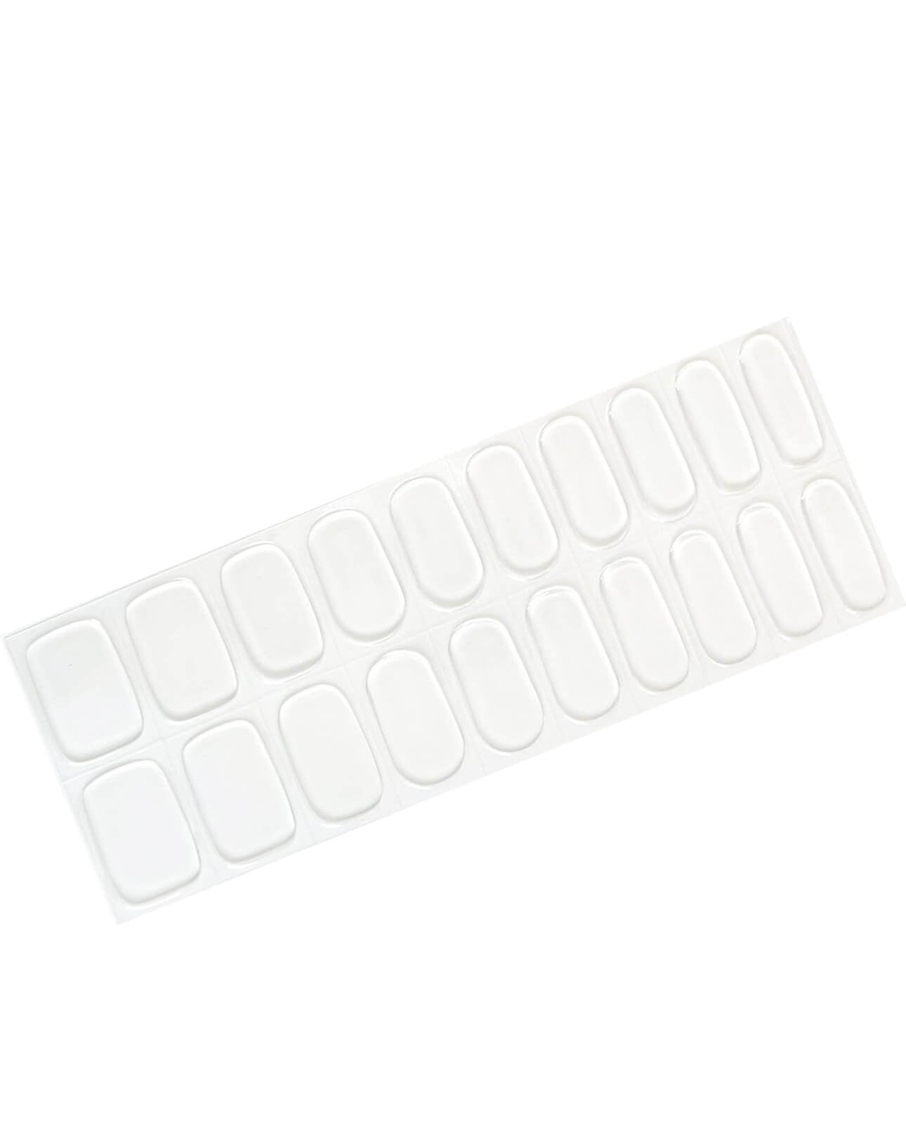 Semi Cured Gel Nail Warps Strip Transparent Crytal Clear - Premier Nail Supply 