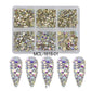 Nail Art Rhinestone Round Shape Flatback - Premier Nail Supply 