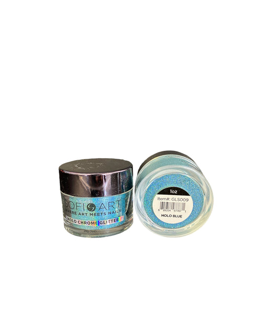 Sofi Art - Holo Bule Chrome Glitter 1 oz - #GLS009 - Premier Nail Supply 