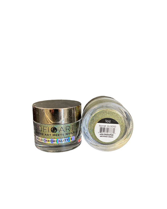 Sofi Art - Holographic Chrome Glitter 1 oz - #GLS010 - Premier Nail Supply 