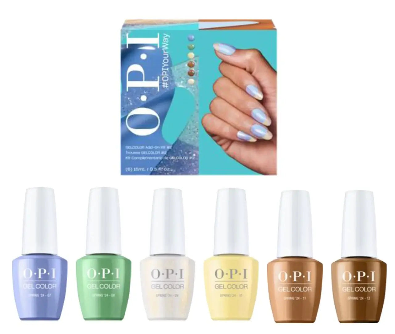 Opi Spring Color Powder OPI - GelColor OPI Your Way & OPI Spring 2024 Collection 0.5,PNS