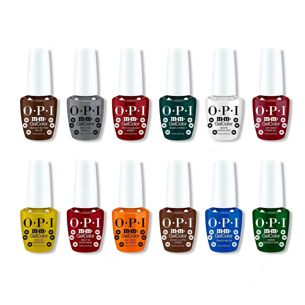 OPI GelColor Intelli-Gel Set - OPI x M&M's Holiday 2026 Collection 0.5 oz opi