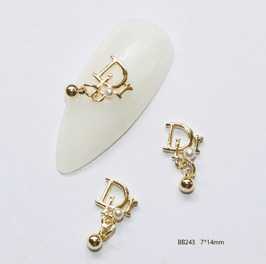 Nail Charm BB243- 2pcs/Bag