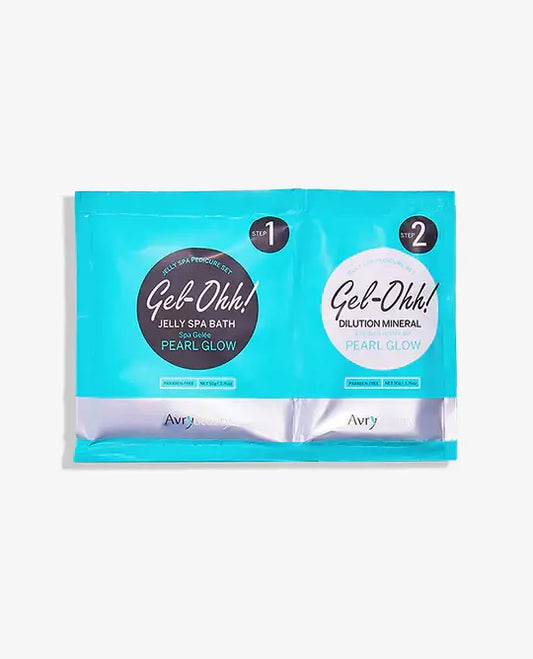 Avrybeauty Jelly Spa Pedi Bath Pearl Glow Box 30 SET - Premier Nail Supply 