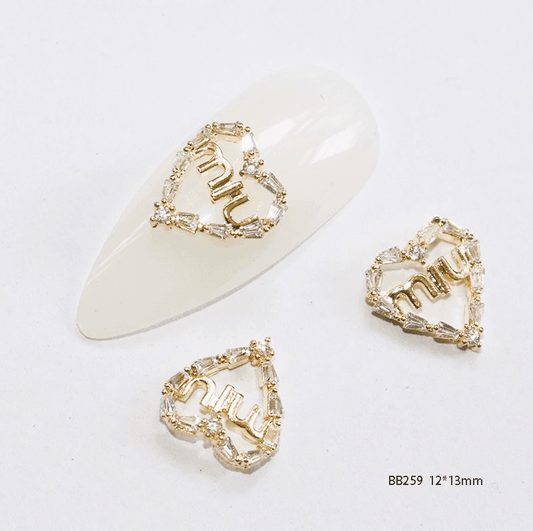 Nail Charm BB259-2pcs/Bag