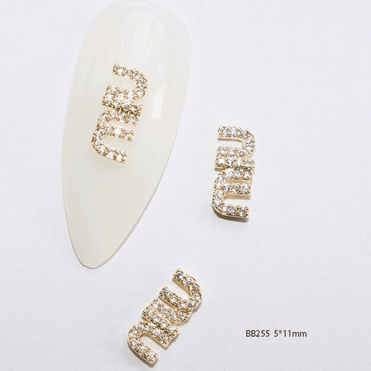 Nail Charm BB255- 2pcs/Bag