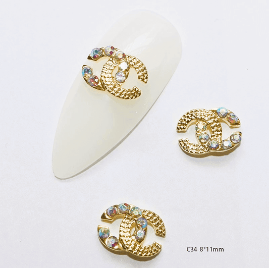 Nail Charm C34-2pcs/Bag