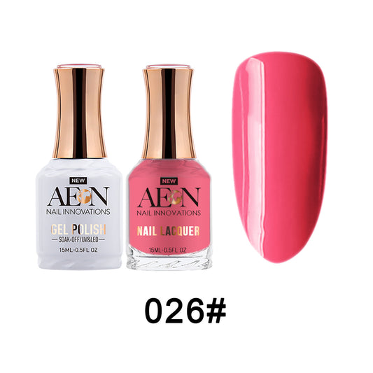 Aeon Gel & Lacquer - A Bit Shy  - #26 - Premier Nail Supply 