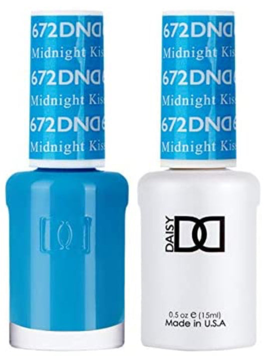 DND  Gelcolor - Midnight Kiss 0.5 oz - #DD672 - Premier Nail Supply 